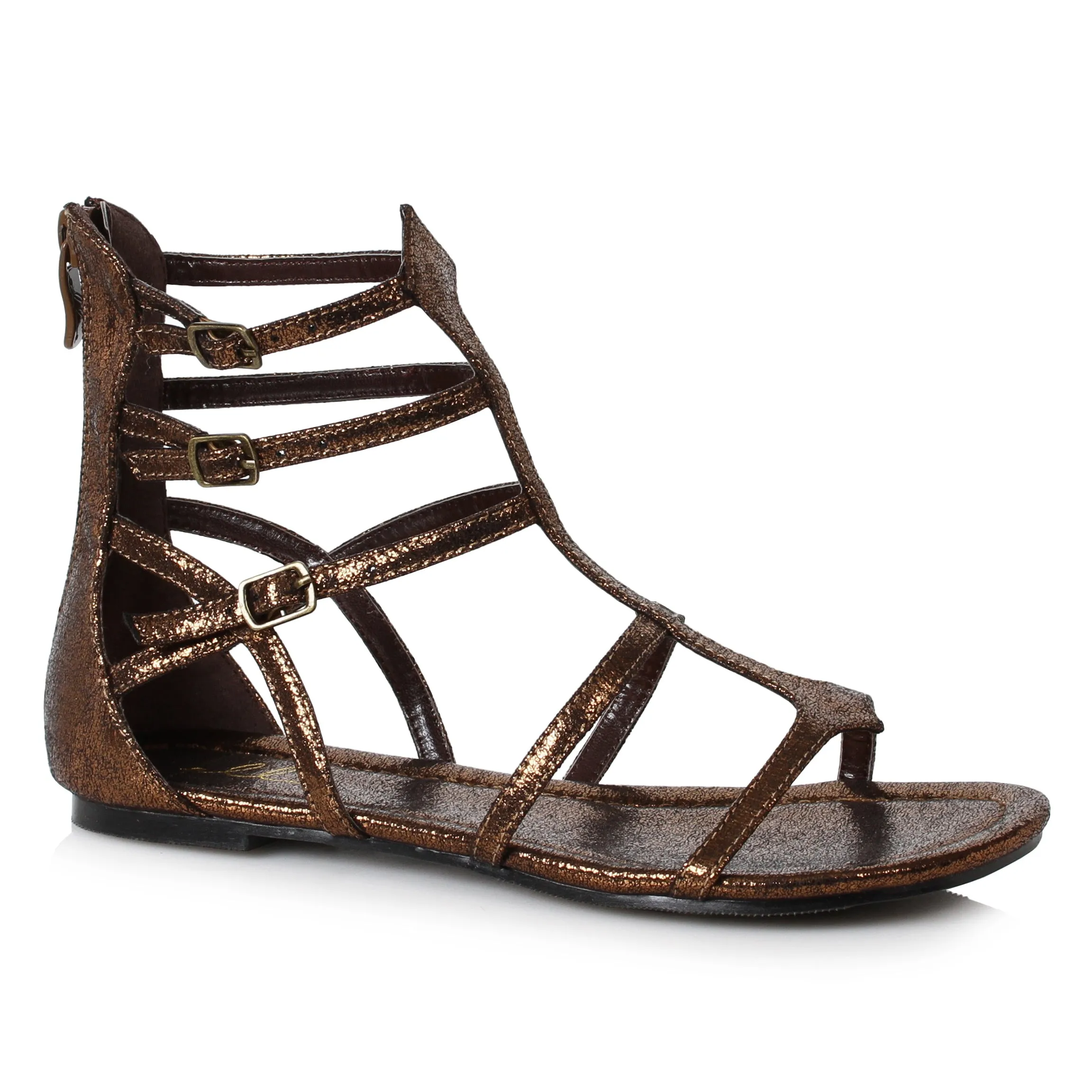 015-ATHENA  Gladiator Flat Sandal.