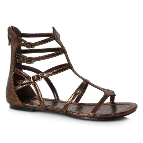 015-ATHENA  Gladiator Flat Sandal.
