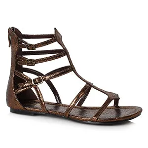 015-ATHENA  Gladiator Flat Sandal.