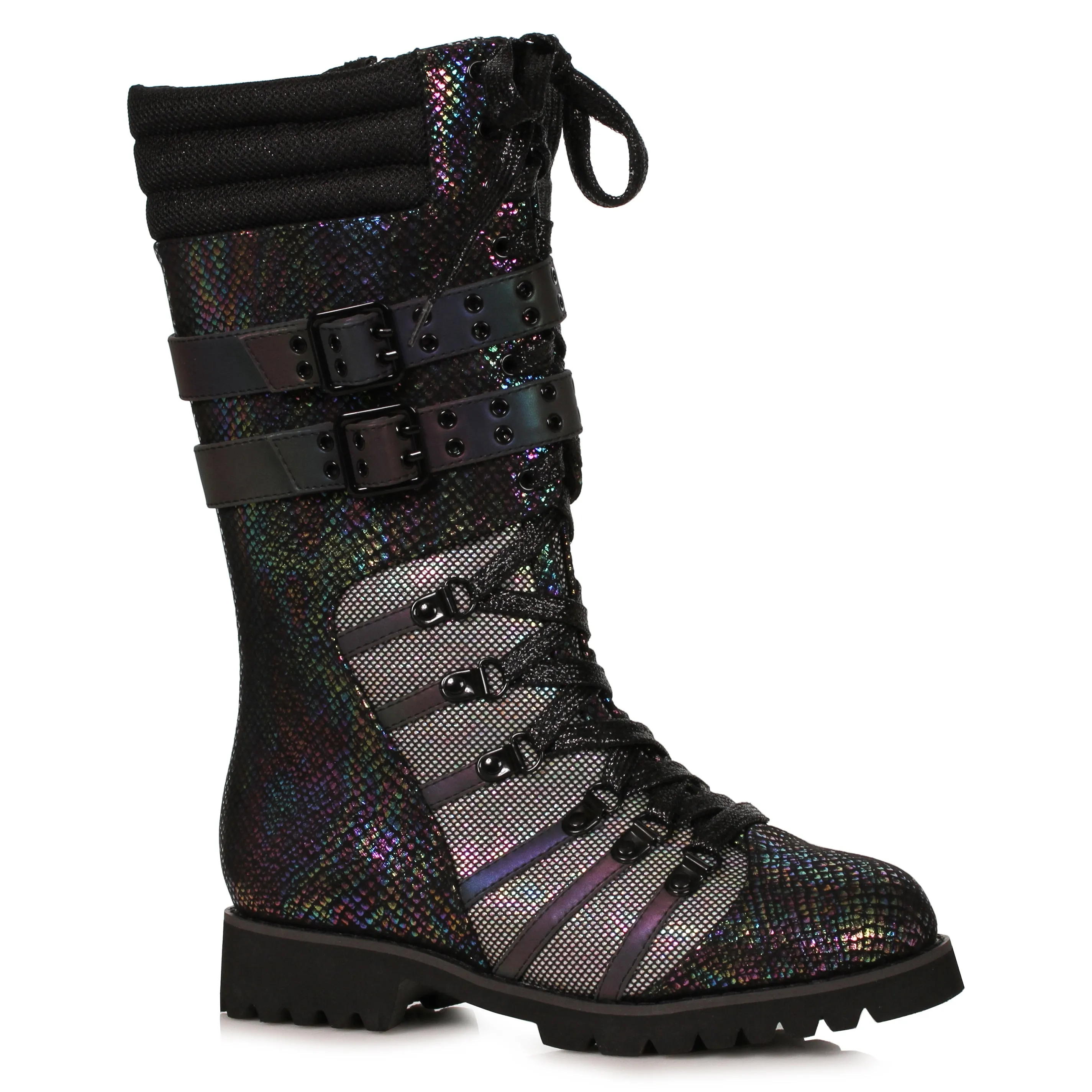 183-BLYTHE 1" Inch Womens Steam Punk Boot