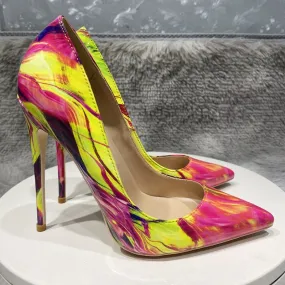Colorful Stilettos Pumps