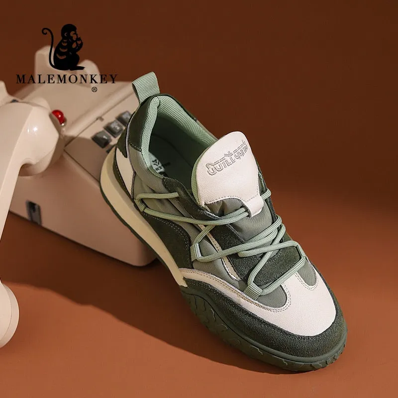 Designer Casual Shoes Women Trend Sneakers Fashion Spring Outdoor Walking Sport Shoes Lace Up Comfort Breathable Flats New
