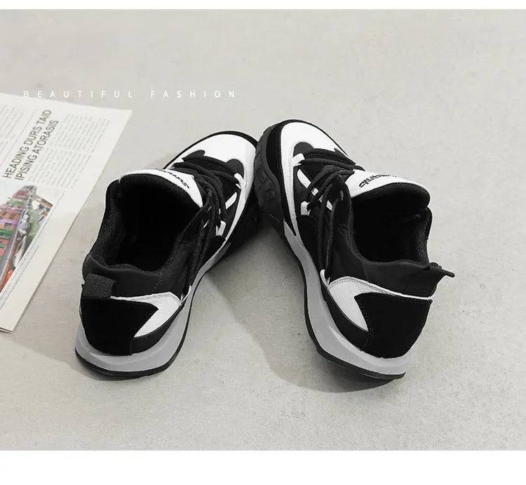 Designer Casual Shoes Women Trend Sneakers Fashion Spring Outdoor Walking Sport Shoes Lace Up Comfort Breathable Flats New