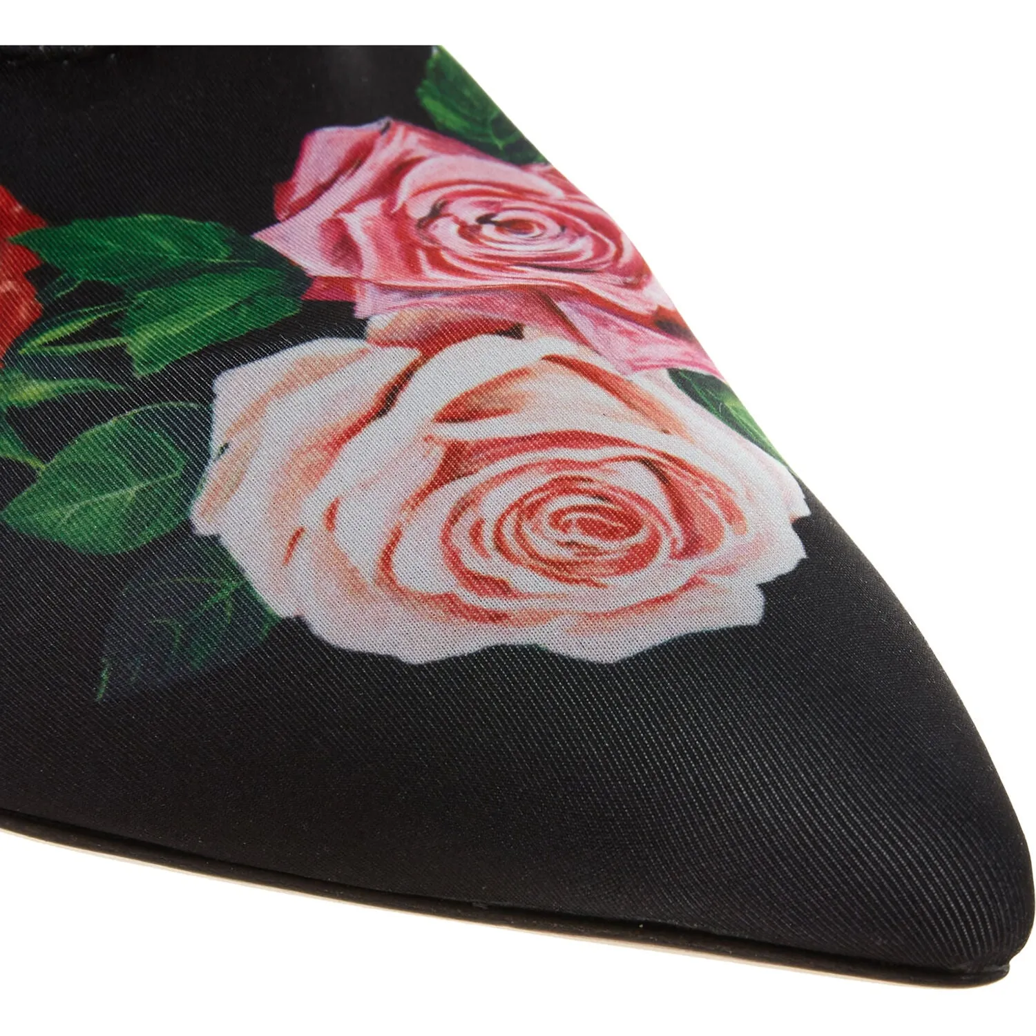 DOLCE & GABBANA  Black Floral Heels