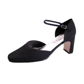 FLORAL Leora Women's Wide Width Ankle Strap Dress Pumps