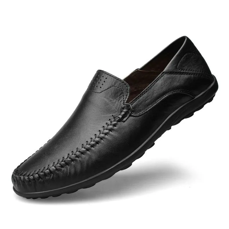 Francesco Tacconi slippers. 100% genuine leather summer loafers/shoes
