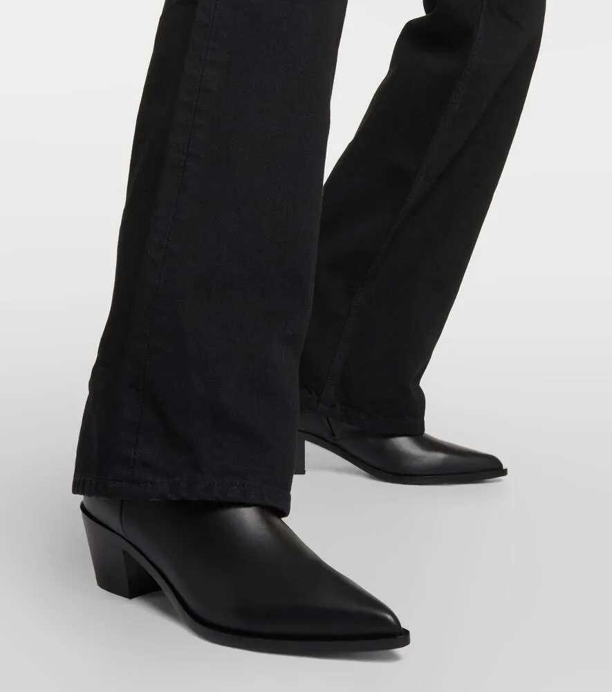 Gianvito Rossi Kinney leather ankle boots