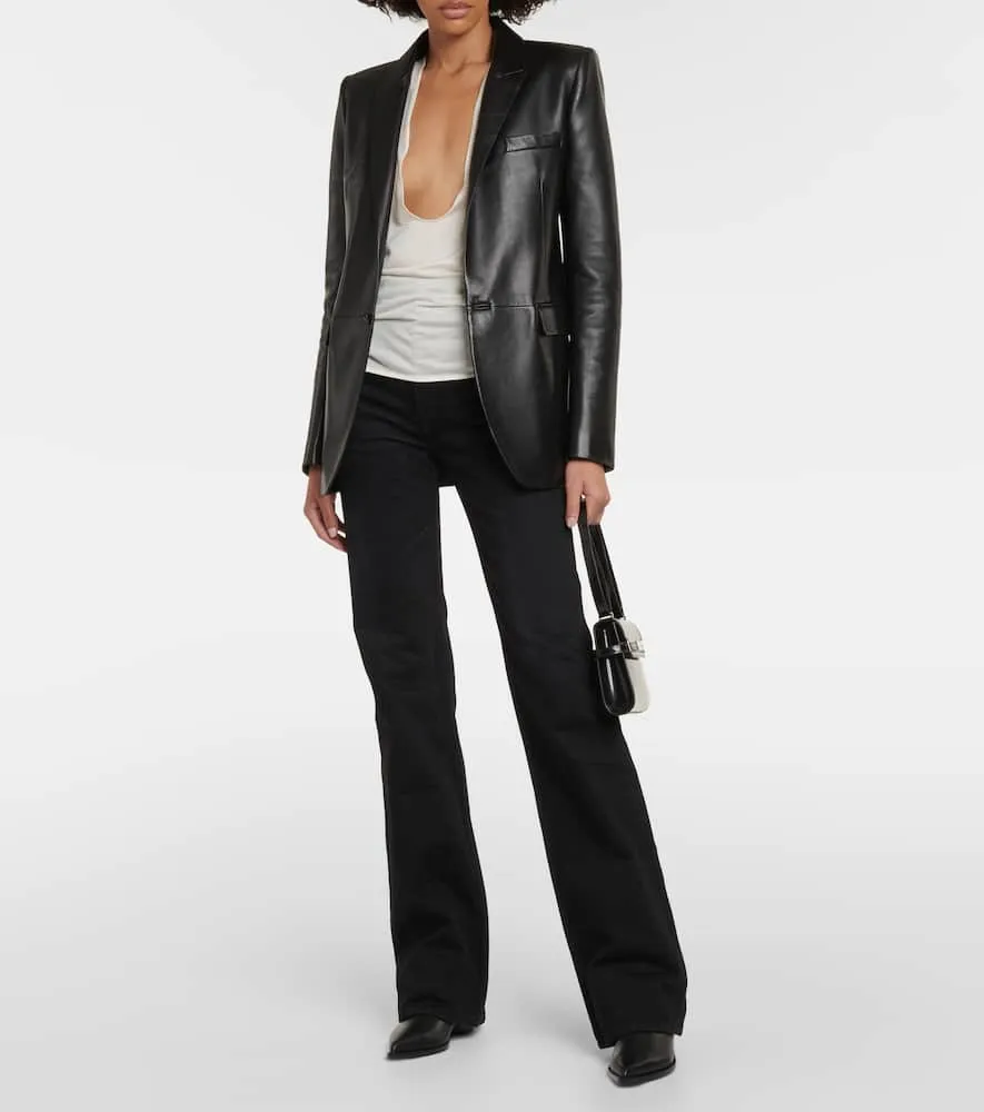 Gianvito Rossi Kinney leather ankle boots