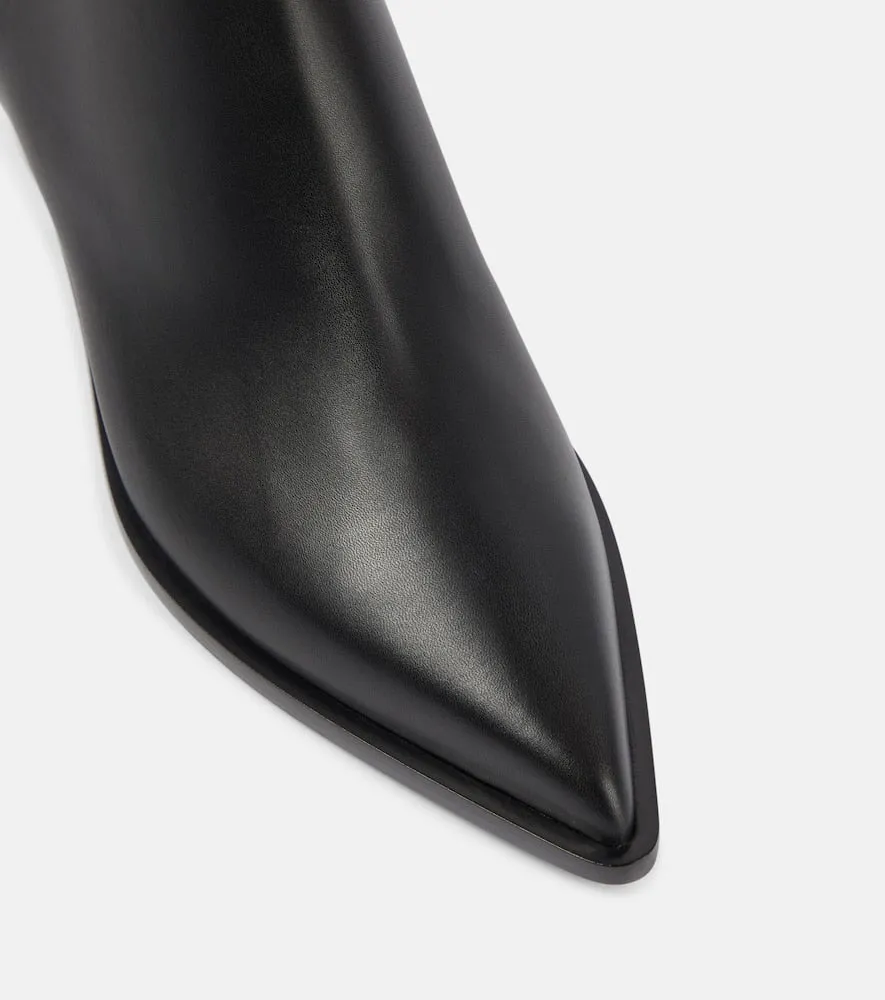 Gianvito Rossi Kinney leather ankle boots