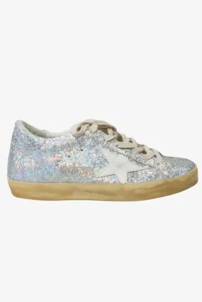 Golden Goose Glitter Accents Sneakers sz 38