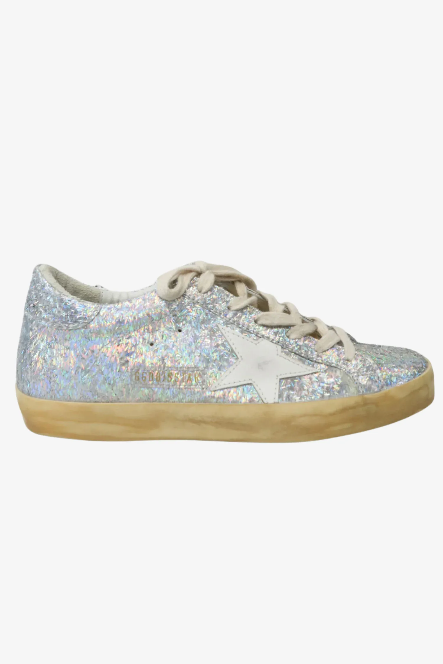 Golden Goose Glitter Accents Sneakers sz 38