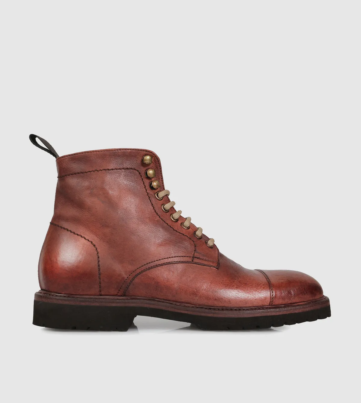 Granger Lace-up Boots by Brando