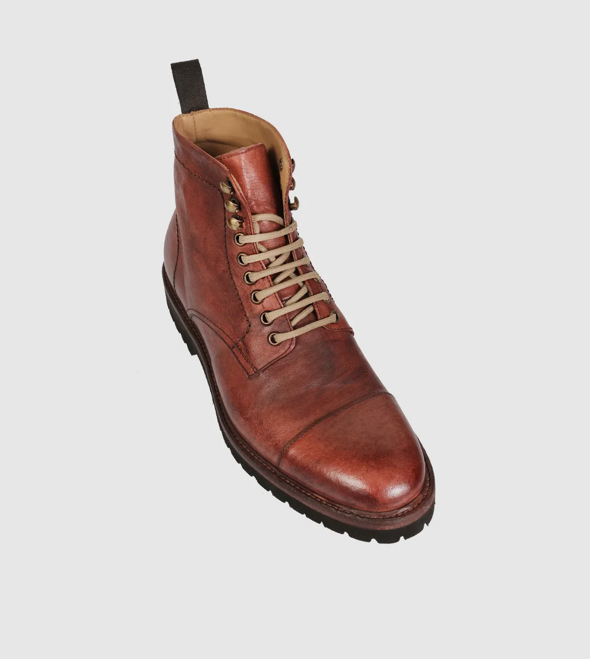 Granger Lace-up Boots by Brando