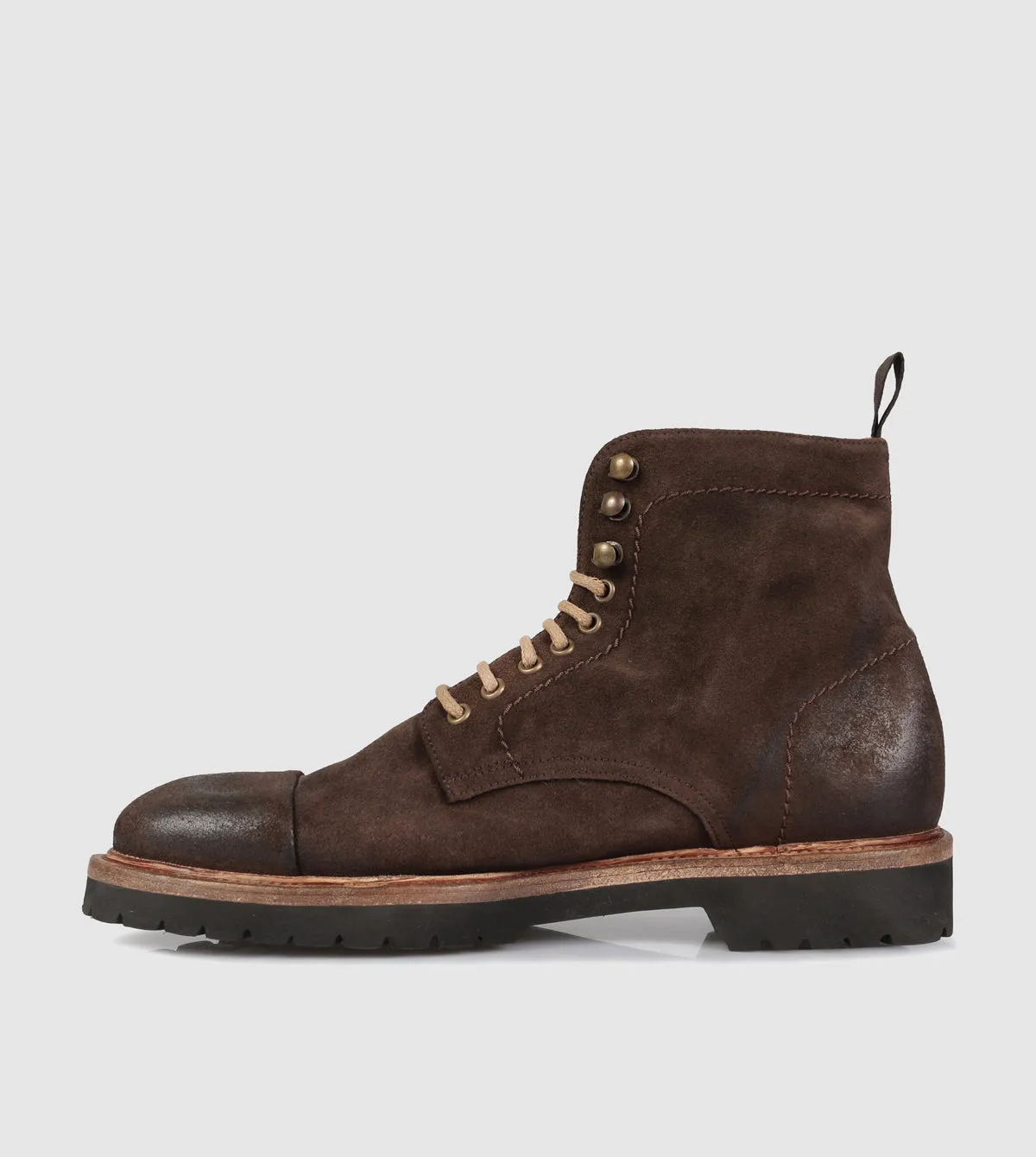 Granger Lace-up Boots by Brando