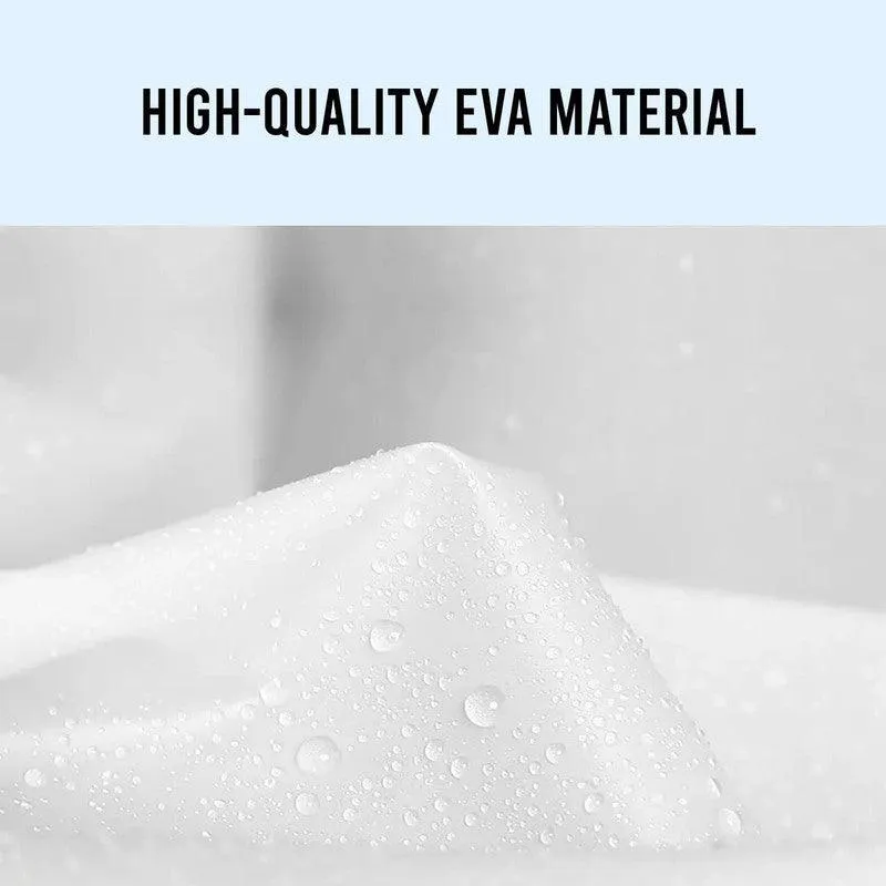 K Kudos Enterprise Themodernkart Unisex Raincoat With Hood | Waterproof Rain Poncho | EVA Material | Reusable | Lightweight | Universal Size | Raincoat for Men and Women