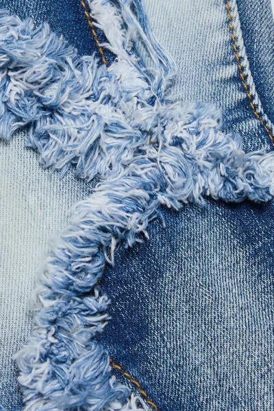 KIDS "PATCHWORK" - BLUE WASH JEANS