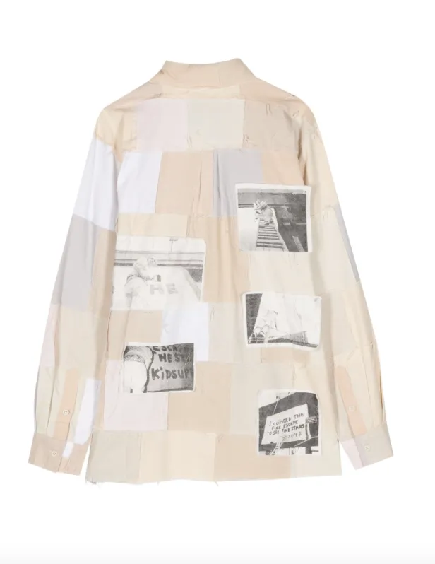 KidSuper patchwork shirt