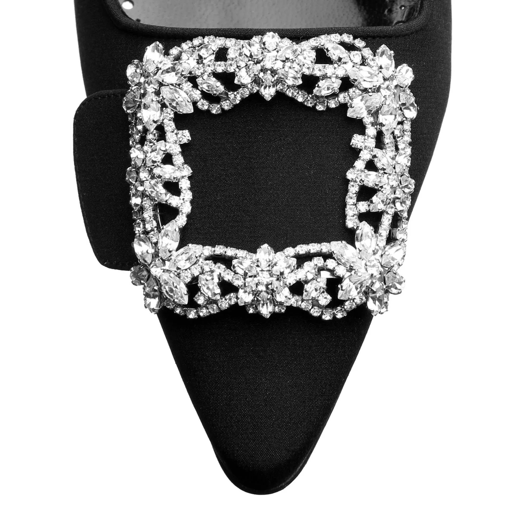 Maysale Jewel black mules
