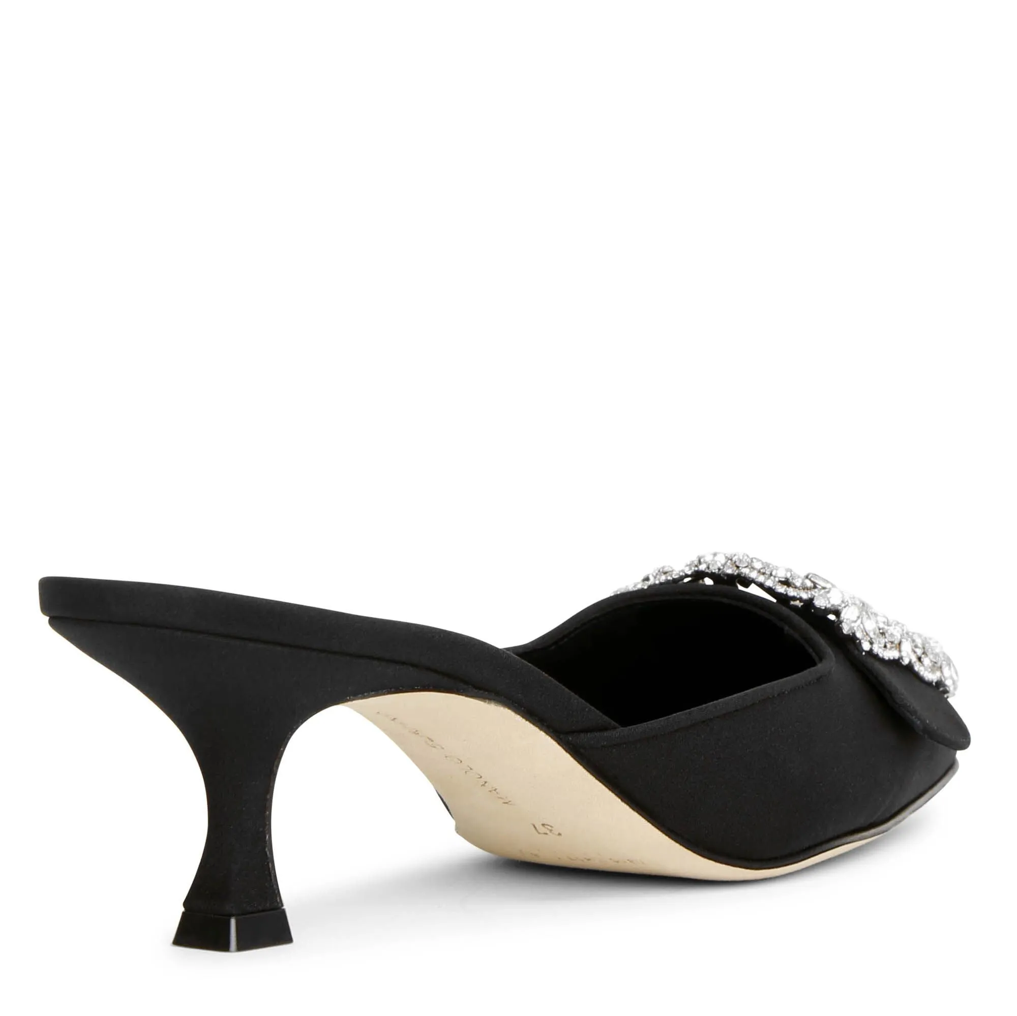 Maysale Jewel black mules