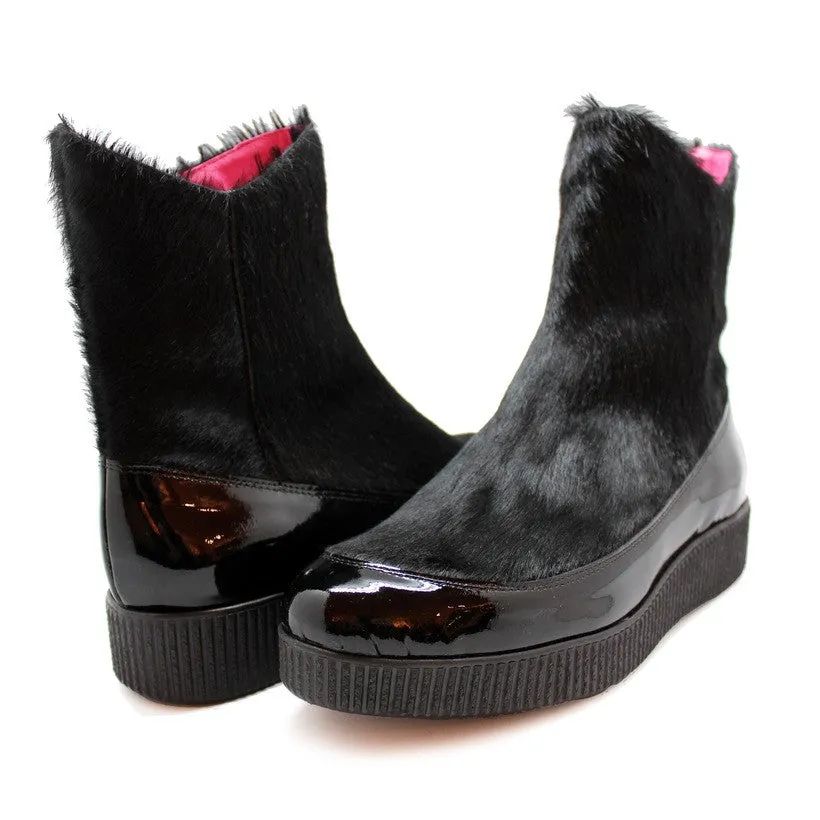 Mocca - Black ankle boots- Last pairs 37 and 38