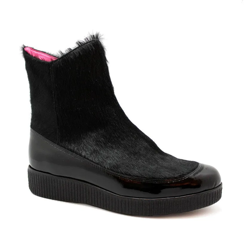 Mocca - Black ankle boots- Last pairs 37 and 38