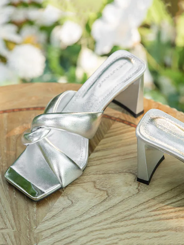 Open Toe Split-Joint Slippers Pumps Sandals