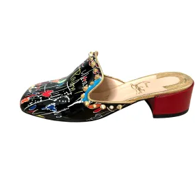 Patent Leather Mules - 7.5