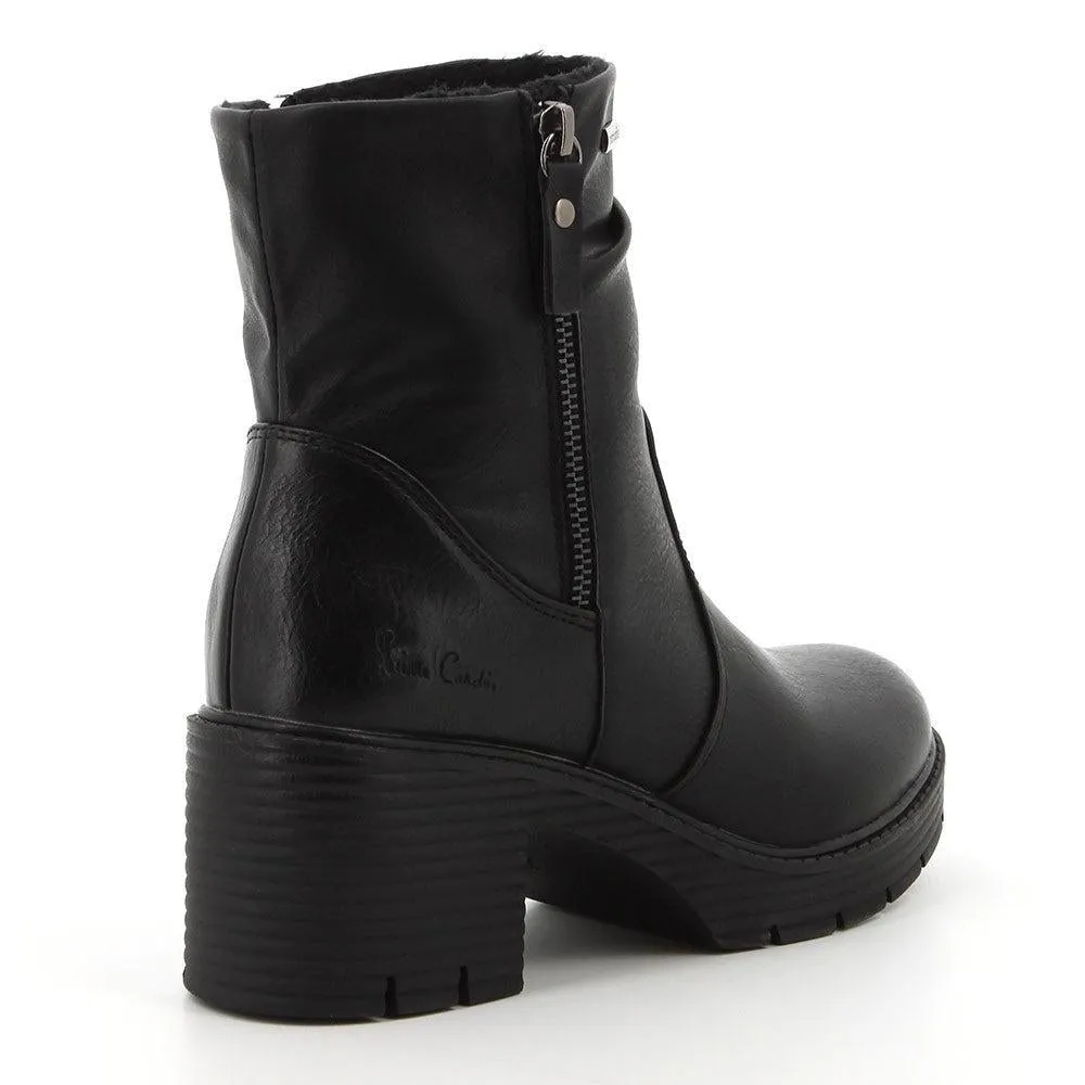 Pierre Cardin Lira Ankle Boot - Black