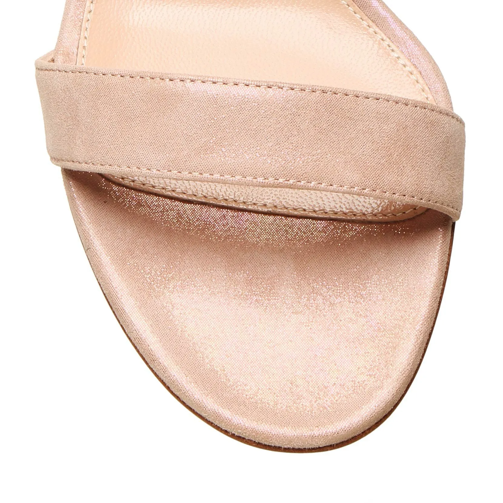 Portofino 85 pink suede sandals