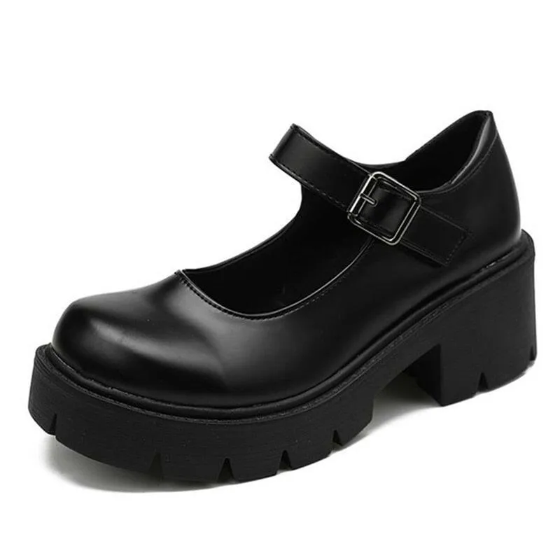 Rimocy New Black High Heels Women Pumps.