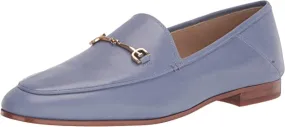 Sam Edelman Loraine Dusty Violet Almond Toe Slip On Stacked Heel Fashion Loafers