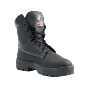Steel Blue Black Jarrah Ladies Lace Up Steel Toe Cap Safety Boot (522713) (Pre-Order)