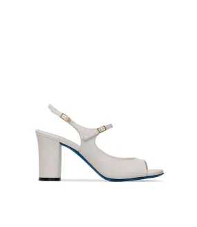 Tofu glossy leather pumps
