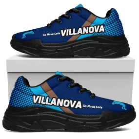 Villanova Go Nova Cats Basketball Fan Chunky Walking Shoes