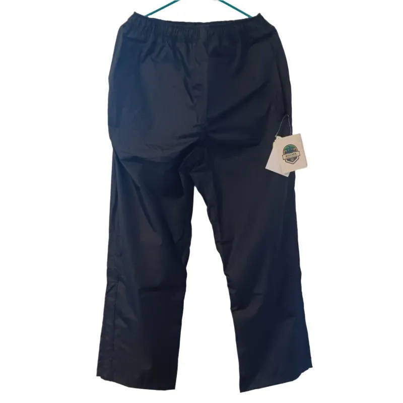 Willapa Marine Brand Men's Rain Pants - Black or Gray