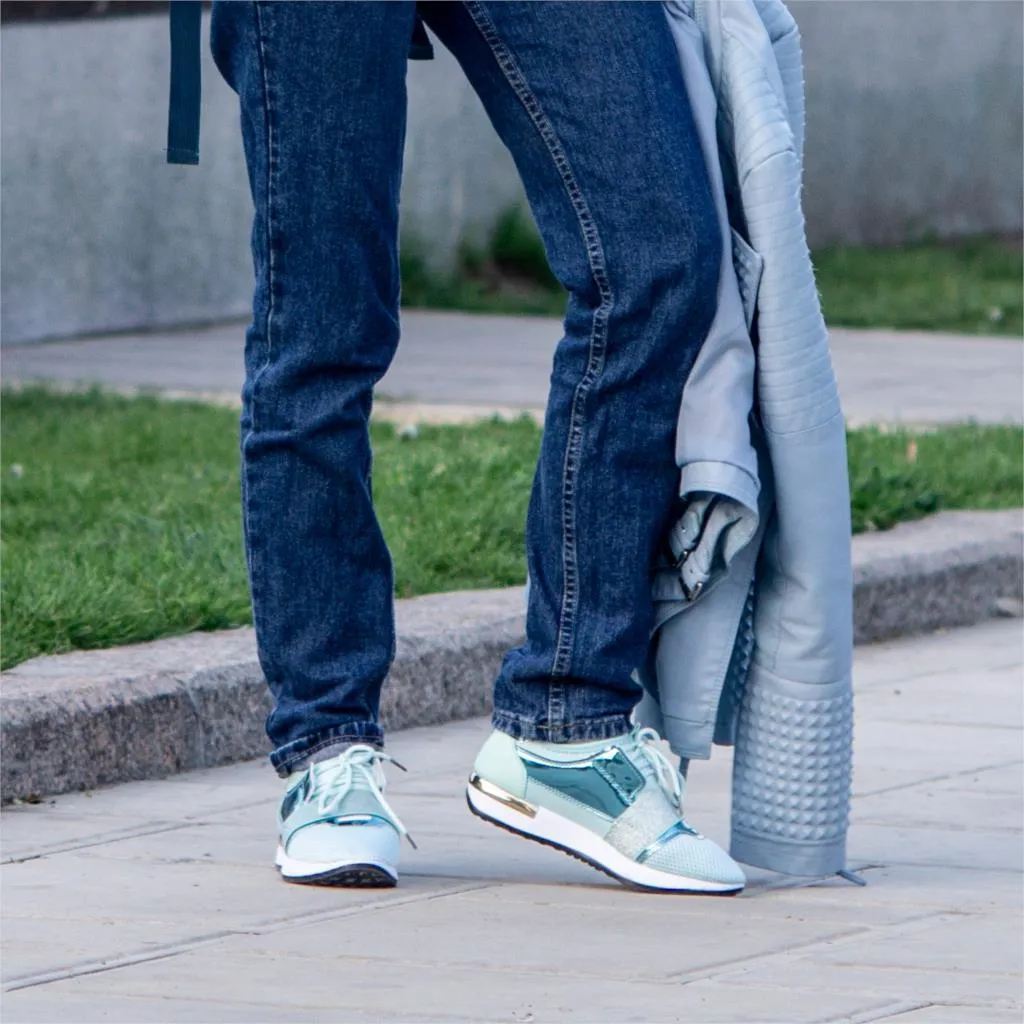 Women Sneakers New Spring Fashion Pu Leather Platform shoes Ladies Trainers Femme Women Casual girls
